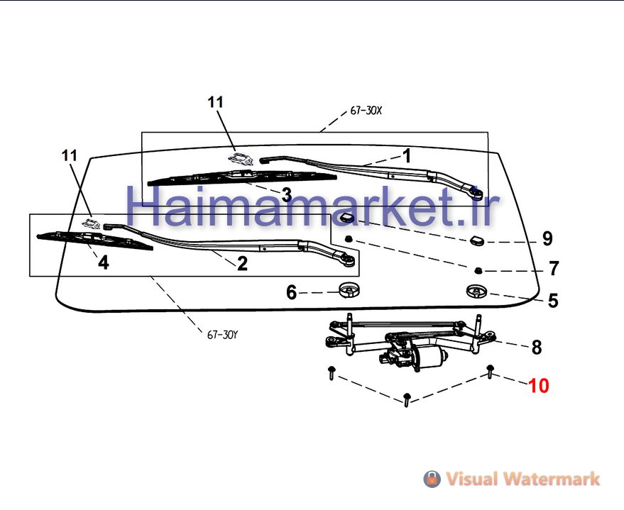 کاتالوگ محل قرار گیری قطعه